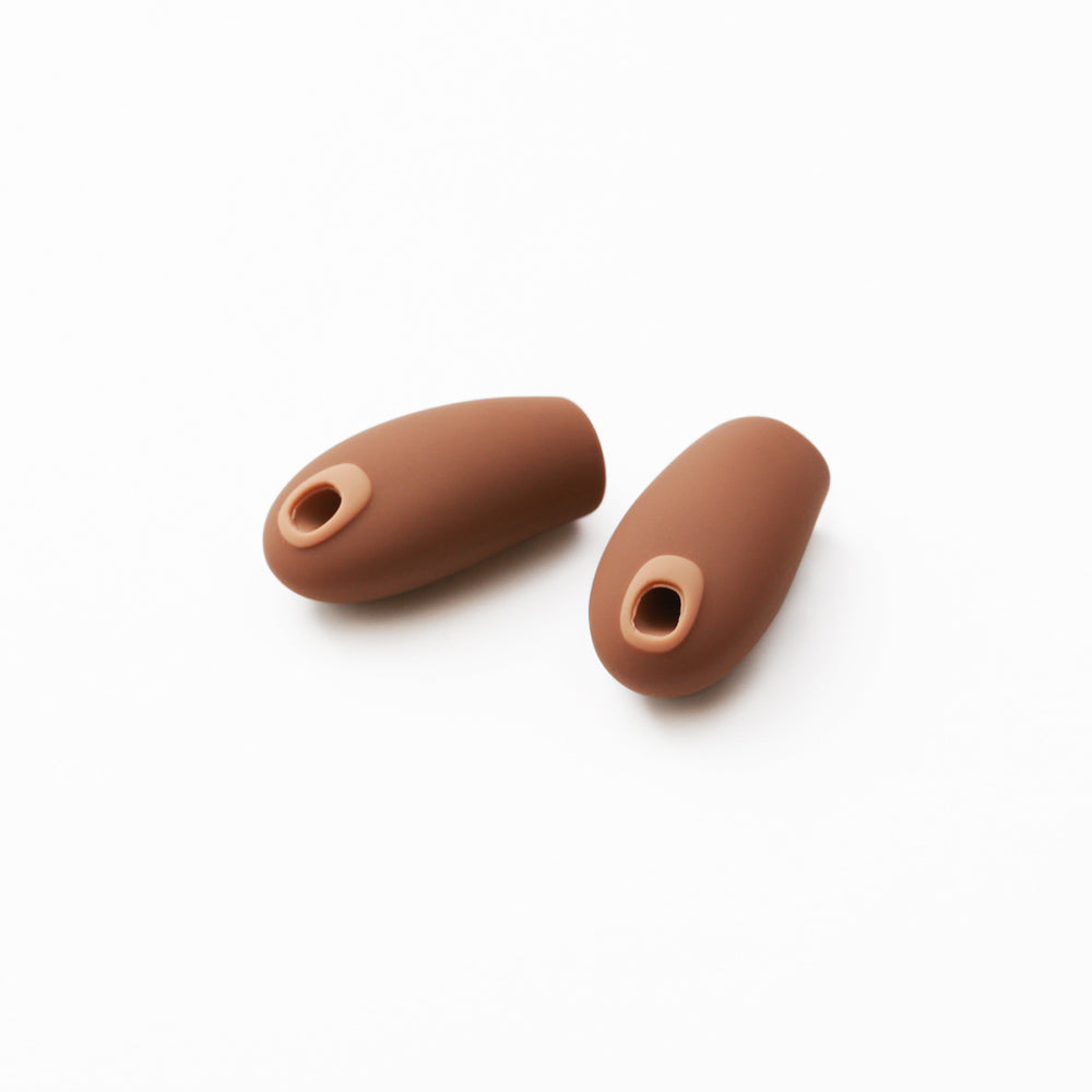 ambie ear piece (アンビーイヤーピース)AM-EP02 Toypu Brown