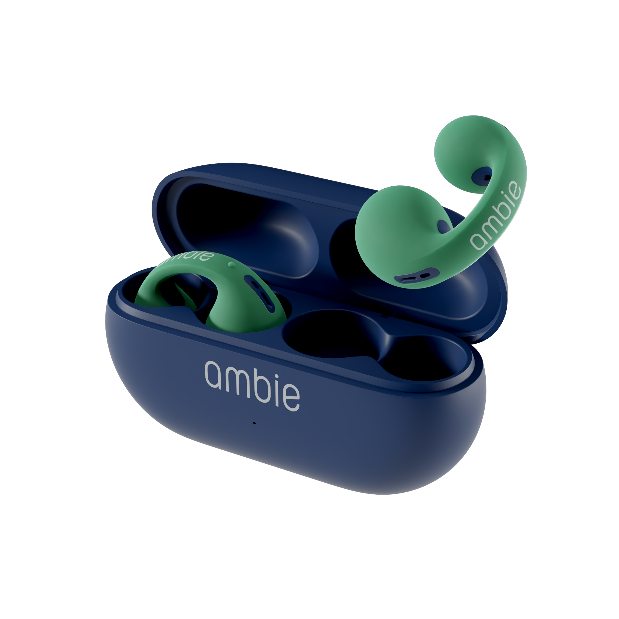 ambie sound earcuffs (アンビーサウンドイヤカフス） AM-TW02 Green × Indigo – ambie STORE