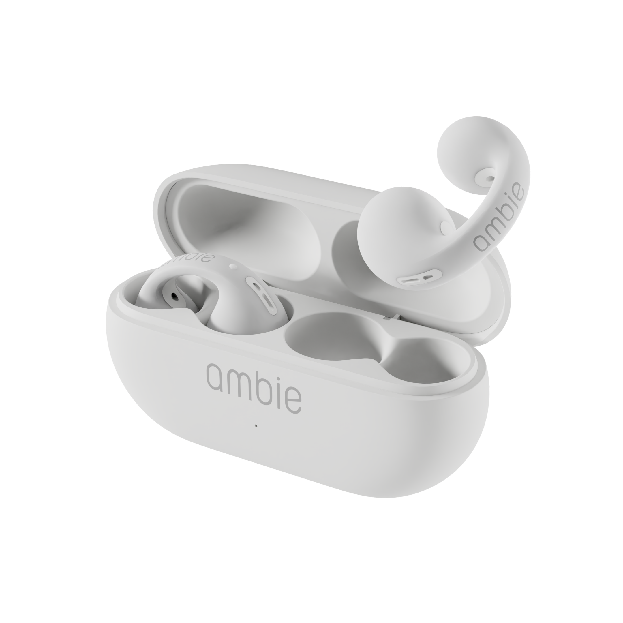 ambie AM-TW02/WWC ワイヤレスイヤフォン ホワイト ambie sound earcuffs AM-TW02 White × White – ambie STORE