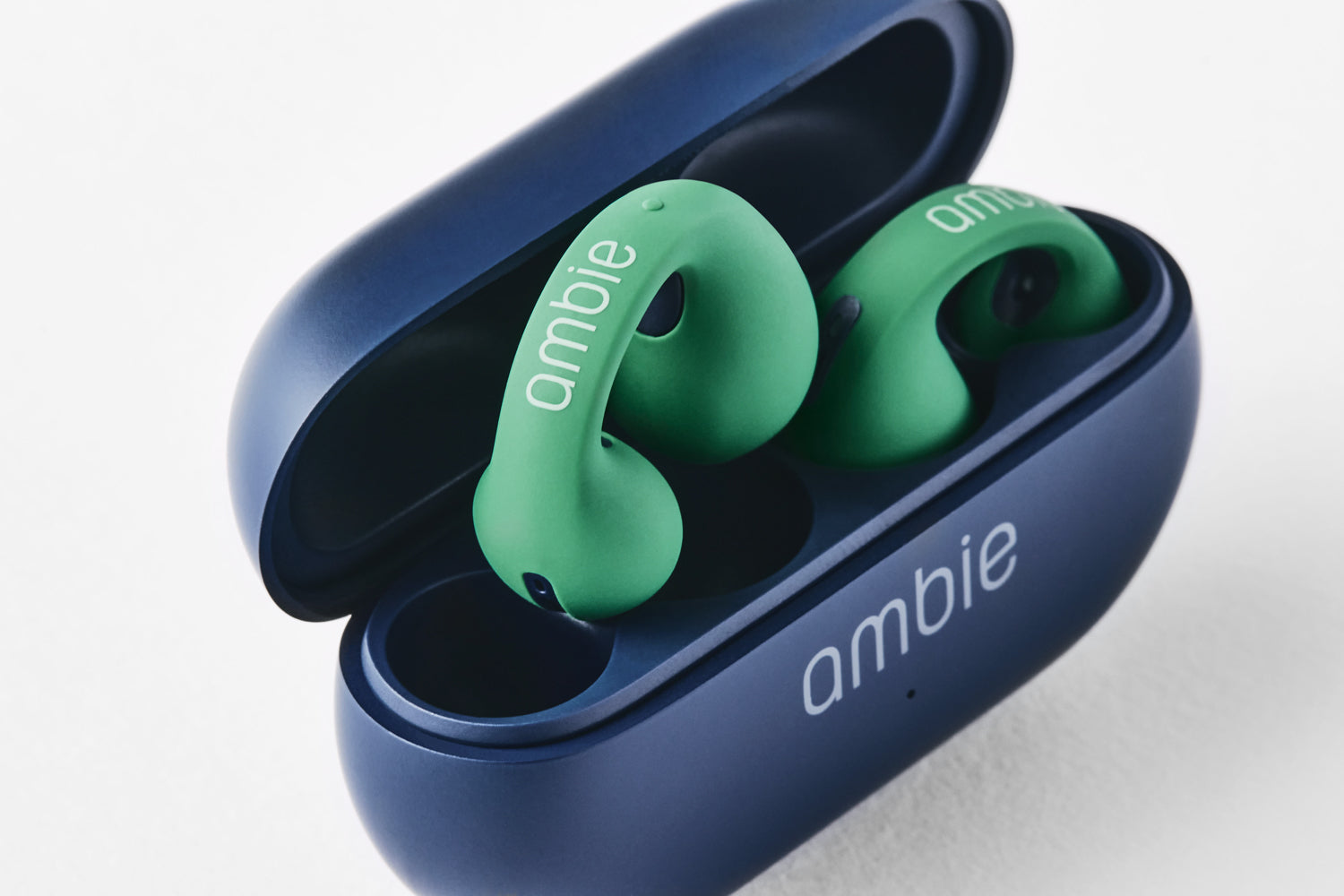 ambie sound earcuffs AM-TW02 Green × Indigo