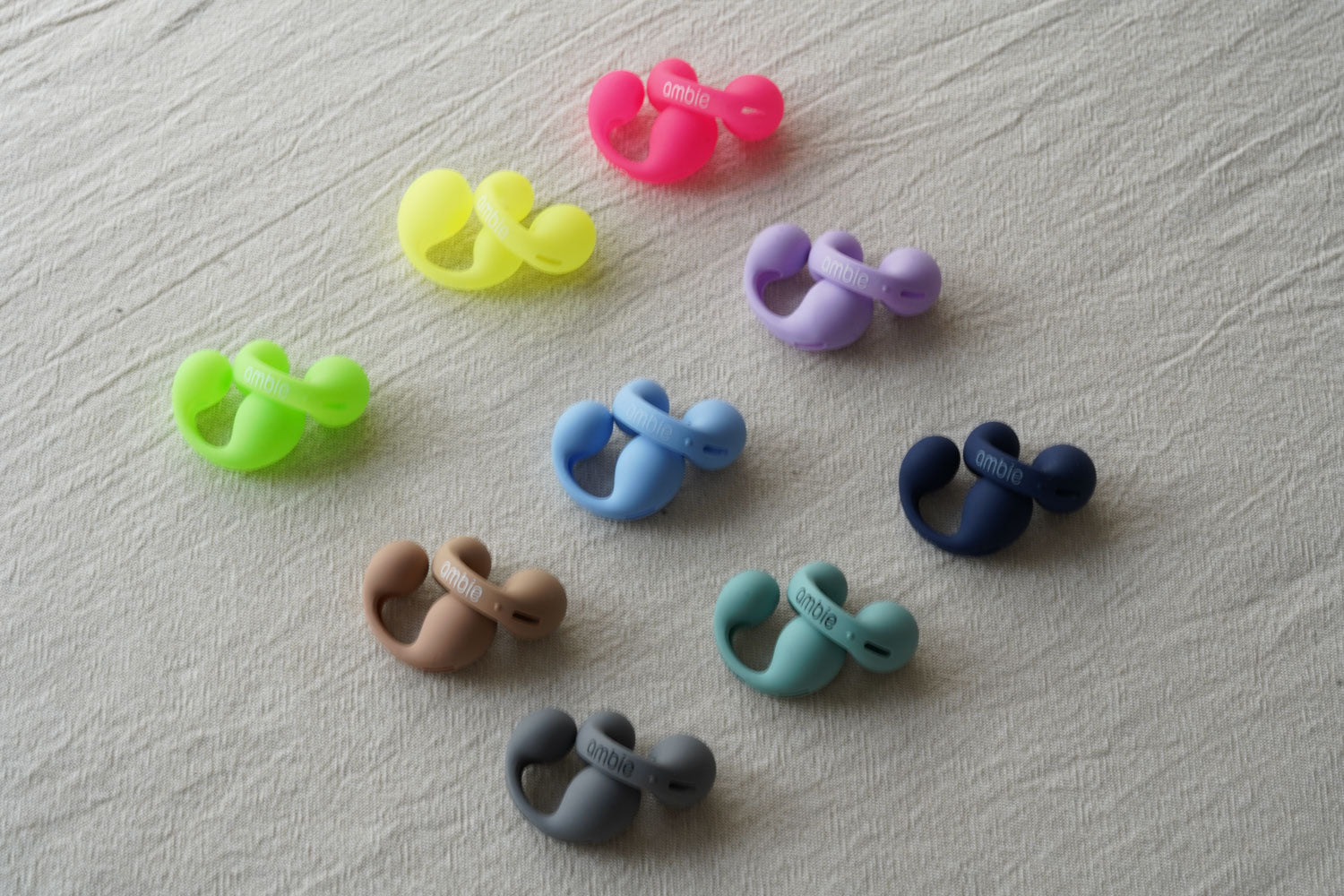 ambie socks AMS-01(アンビーソックス)3色セット
