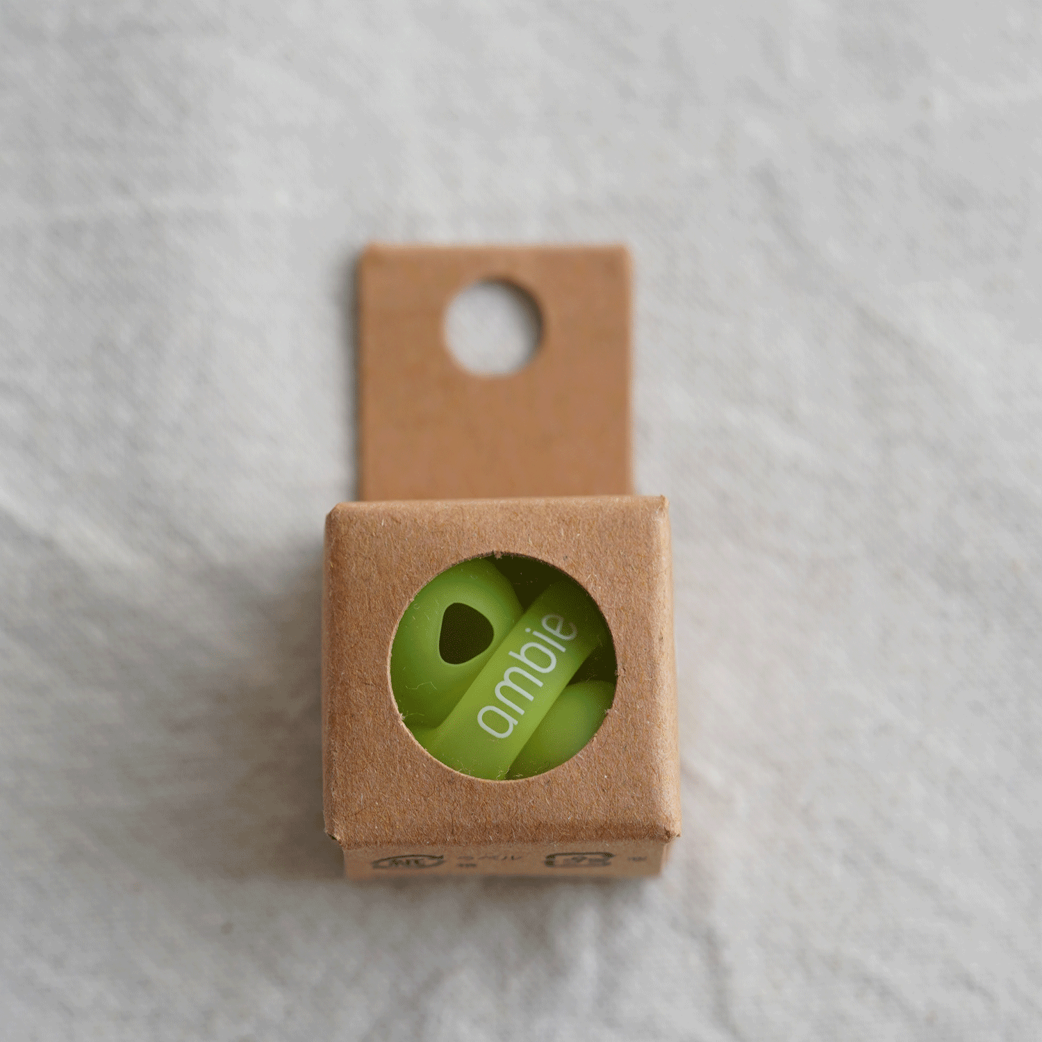 ambie socks(アンビーソックス)AMS-01 Neon Yellow