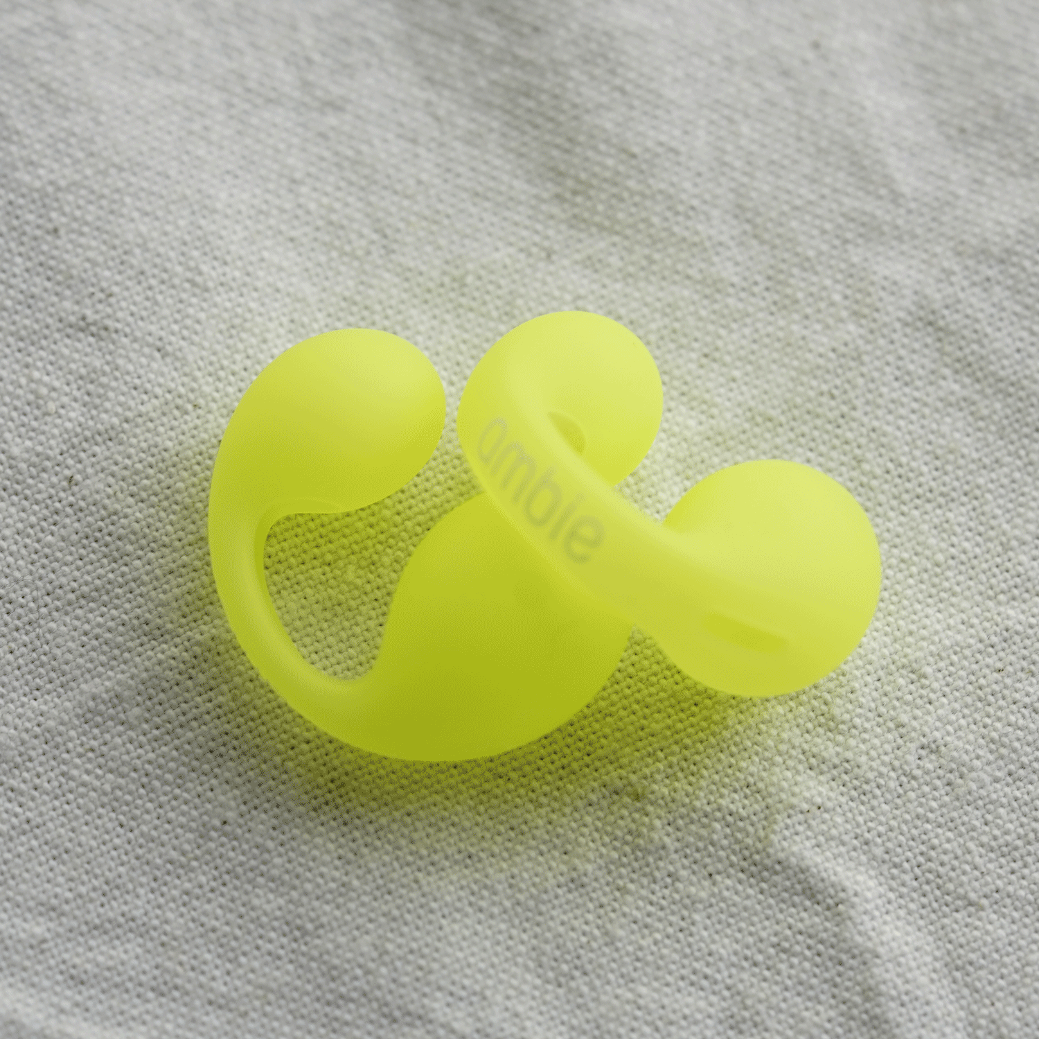 ambie socks(アンビーソックス)AMS-01 Neon Yellow