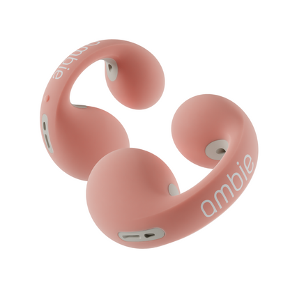 ambie sound earcuffs AM-TW02 Flamingo × Beige|耳をふさがない ambie sound earcuffs AM-TW02 Flamingo × Beige|耳をふさがない