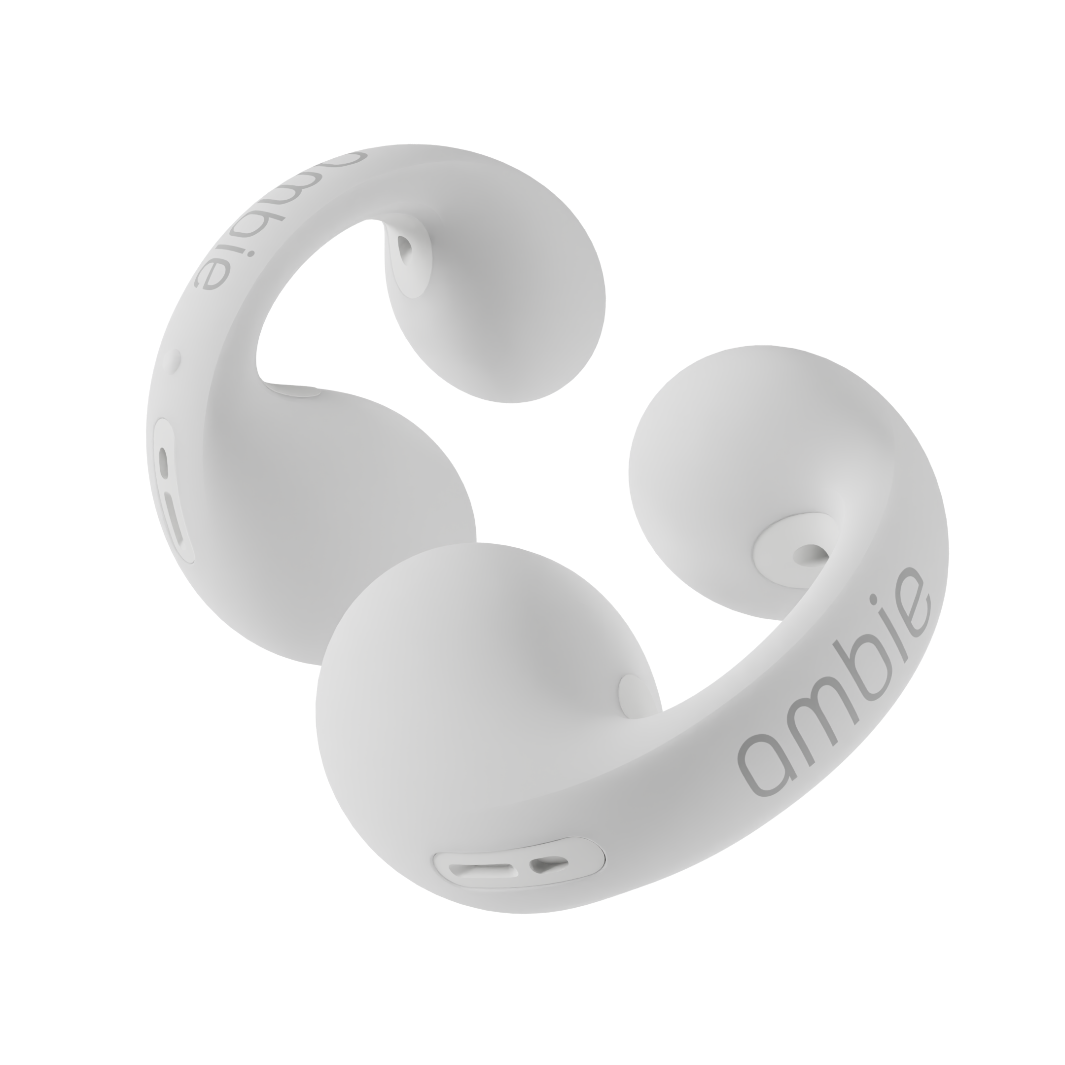 ambie sound earcuffs (アンビーサウンドイヤカフス） AM-TW02 White × White