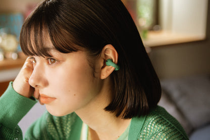 ambie sound earcuffs (アンビーサウンドイヤカフス） AM-TW02 Green × Indigo