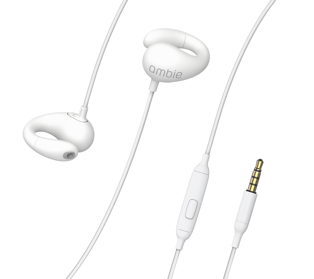 ambie sound earcuffs AM-02 White