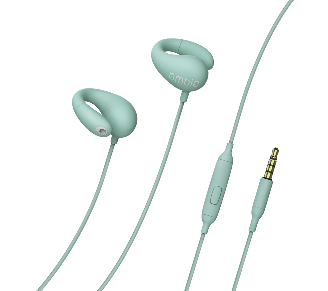 ambie sound earcuffs AM-02 Ash Green