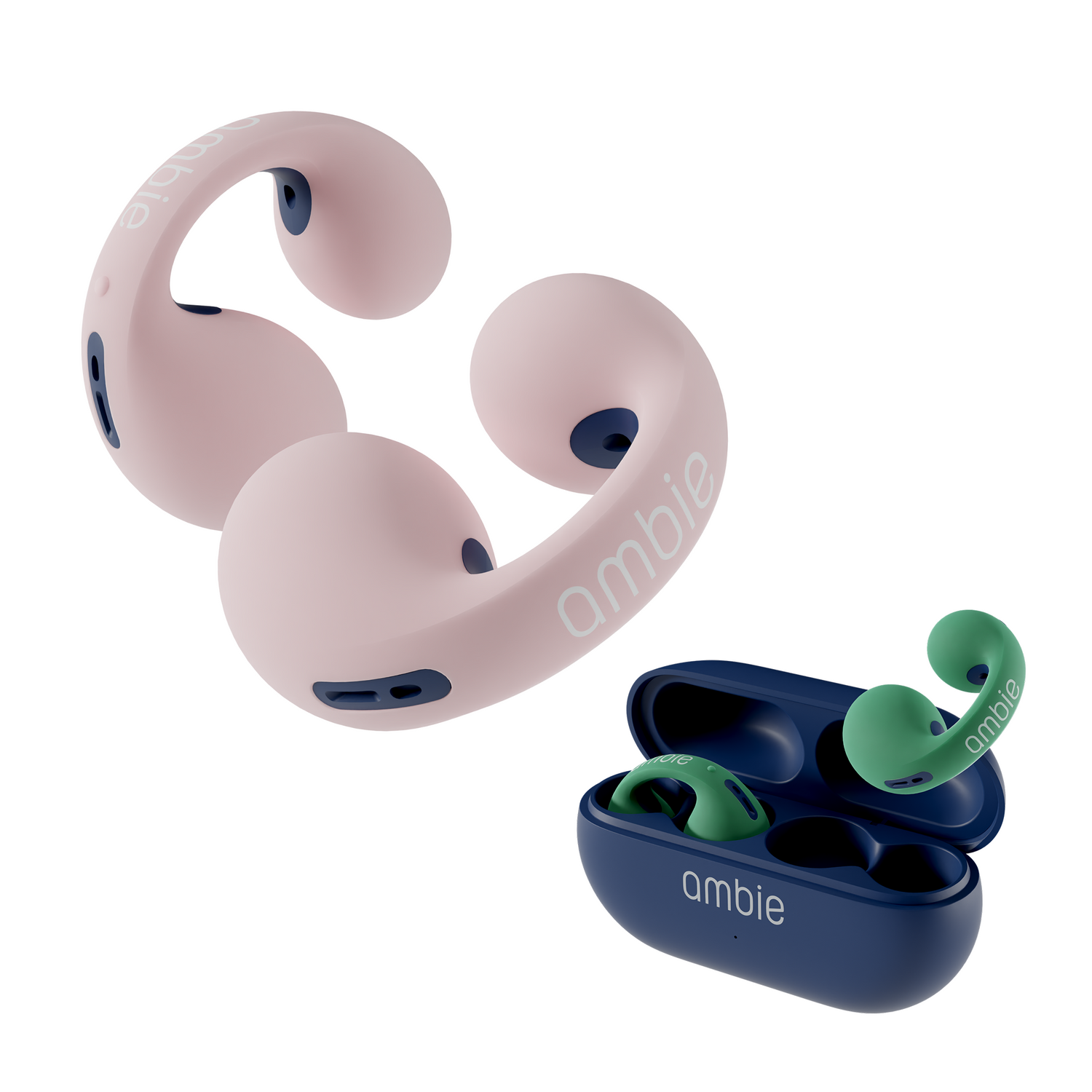 ambie ワイヤレスイヤホン 水色 ピンク AM-TW02 COLOR（Baby Pink） – ambie STORE