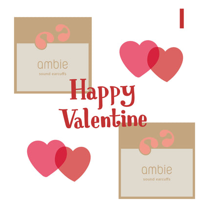 ambie sound earcuffs AM-TW02バレンタインペア割2台セット