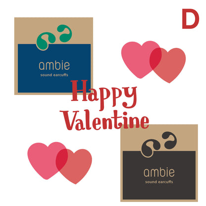 ambie sound earcuffs AM-TW02バレンタインペア割2台セット