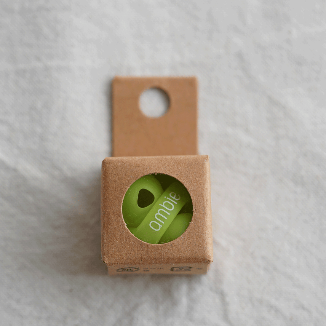 ambie socks(アンビーソックス)AMS-01 Neon Yellow