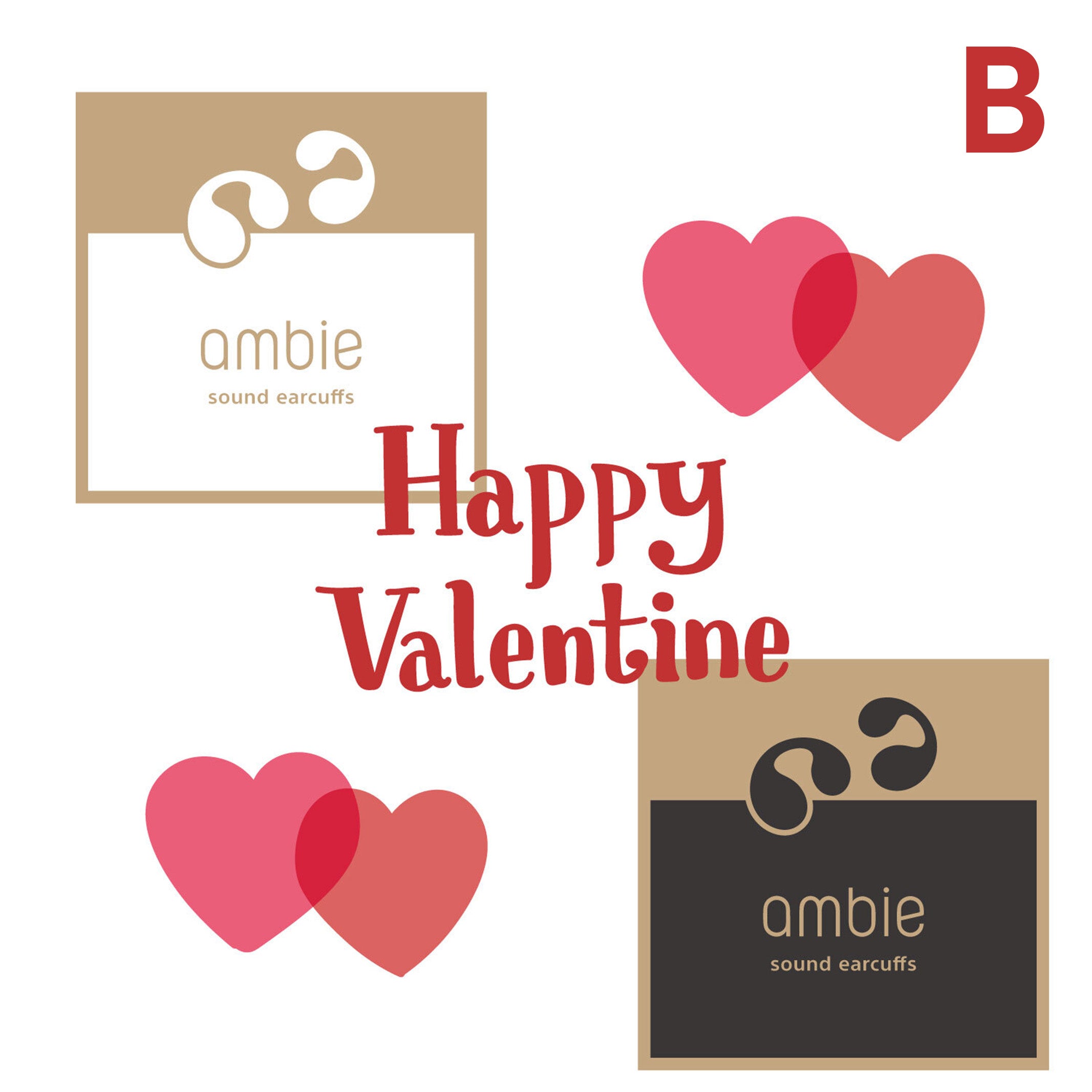 ambie sound earcuffs AM-TW02バレンタインペア割2台セット