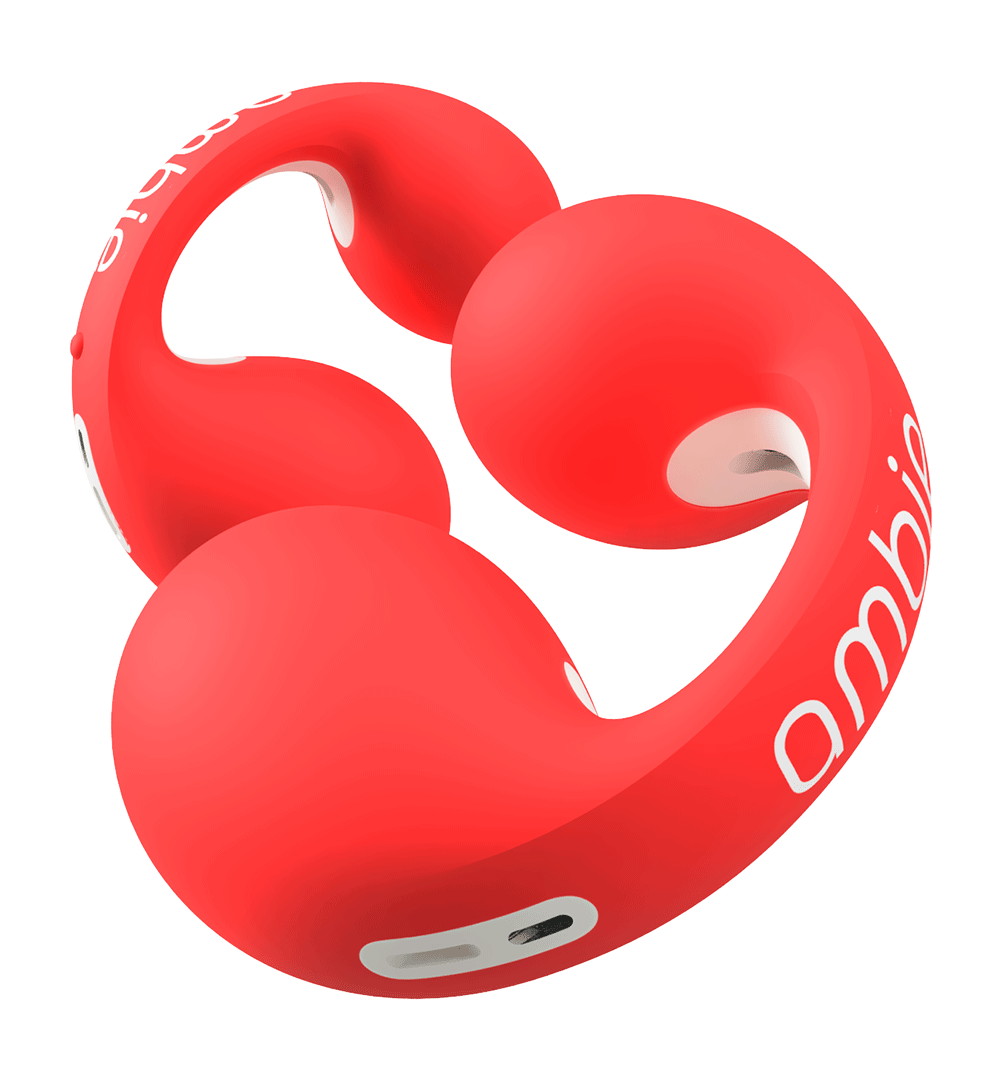 ambie AM-TW01 Coral Red